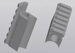 crosman 1377 perfect Picatinny rail