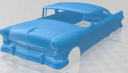 Crown Victoria 1955 Printable Body Car