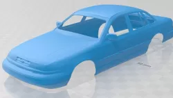 Crown Victoria 1995 Printable Body Car