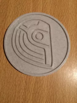 DAFT PUNK HELMET COASTER / MEDALLION / COINS
