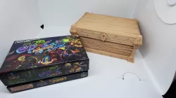 Deluxe Treasure Chest Storage Box with Magnetic Lid for Tiny Epic Dungeons