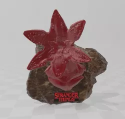 demogorgon bust from netflix series stranger things