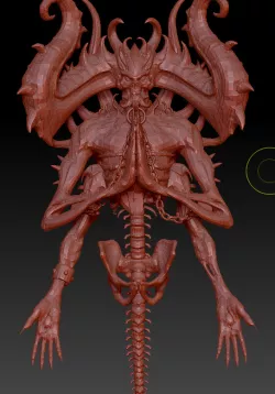 devil 3D print model