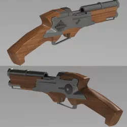 Dishonored Corvo Pistol
