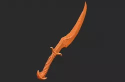 Dragon Priest Dagger Skyrim Life Size Prop STL
