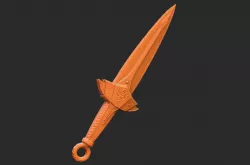 Dragonbone Dagger Skyrim Life Size Prop STL