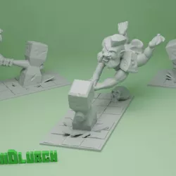 Dwarf Berserker - stature