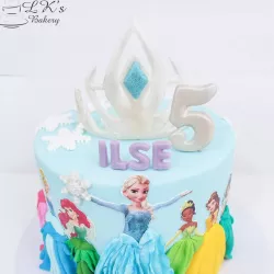 Elsa Frozen Crown Cutter