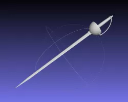 Esdeath Sword Printable Model