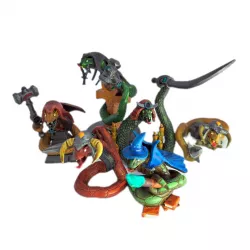 Ex-Wizards Familiars The Snake Hero Crew