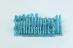 Exhaust Pipes and Tips collection for Gaslands cars 3D print model