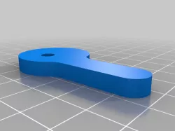 Extruder arm lock