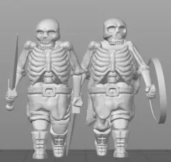 fantasy skeletons