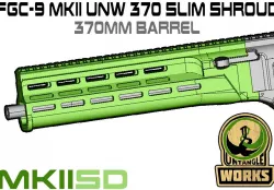 FGC9-MKIISD UNW370 SLIM shroud or for the FGC6 MKII