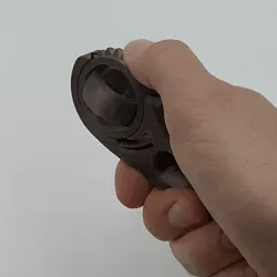 Fidget Ratchet Clicker Spinner Key Chain (Print in place)
