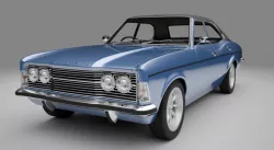 FORD CURTAIN 1:28 SCALE BODY