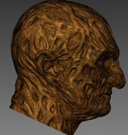 Freddy Krueger head - Printable 3d print
