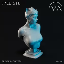 Free CatWoman Bust
