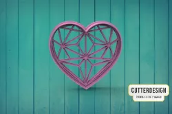 Geometric Heart Geometric Heart