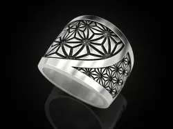 Geometric paterns Ring