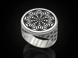 Geometric paterns Ring V3