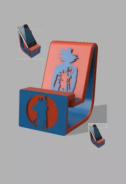 Goku cell phone holder , Dragon Ball