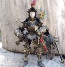 Gothic fluted plate armor (fully articulated)