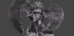 Guardian Angel  3D! Tiled texture available