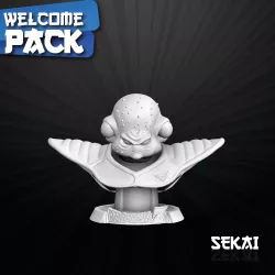 Guldo Bust - Sekai 3D Models - Tested and Ready for 3D printing