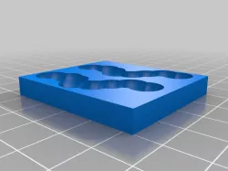 Gummy Worm Earring Mould