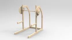Gym Rack Phone Holder