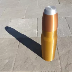 Huge Bullet vase - Hunter gift