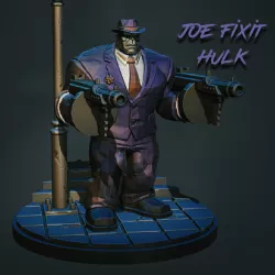 Hulk Joe Fixit - MCP Scale