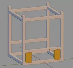 Hypercube Evolution frame spacer