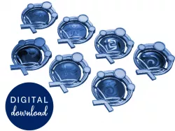 INAZUMA Vision Amulet Bundle STL FILES [Genshin Impact]
