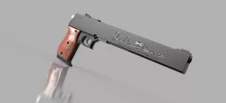 Jackal gun from Alucard, From the anime HELLSING