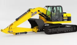 JCB-JZ255 Excavator rigged 3d model