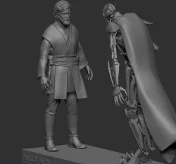 Kenobi and Grievous