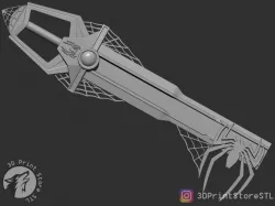 Key Blade Spider Man From Kingdom Hearts - Fan Art 3D print model