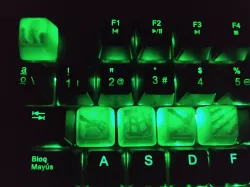 KEYS / KEYCAPS THRESH LEAGUE OF LEGENDS LOL CIRCULAR BASE