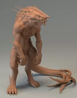 Khanivore - Love Death and Robots - 3D printable model