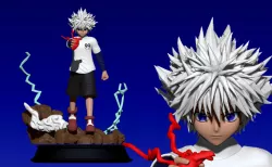 Killua - Hunterxhunter - 3D print 3D print model