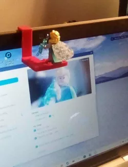 Lego Minifigure Webcam Platform for Dell laptop