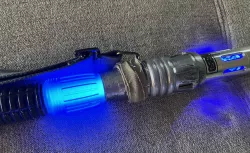 LIGHTSABER SCABBARD REY SKYWALKER STAFF - THE CUSTOM SABER SHOP MODULAR HILT SYSTEM