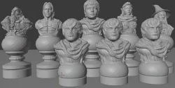 Lord Of The Rings Chess Set