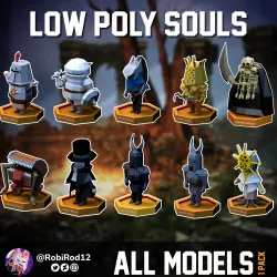 Low Poly Souls - All Models