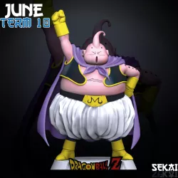 Majin Boo Sculpture - Sekai 3D Models - Tested and Ready for 3D printing