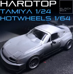 MAZDA MIATA HARDTOP For TAMIYA 1/24 and HOTWHEELS 1/64