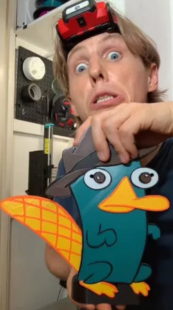 Mechanical Transforming Perry the Platypus