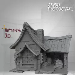MEDIEVAL HOUSE 3 STL